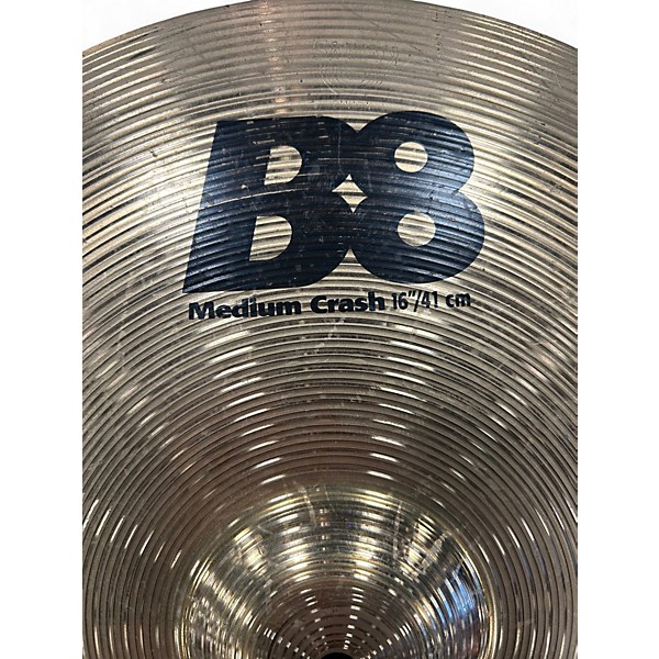 Used SABIAN 16in B8 Medium Crash Cymbal