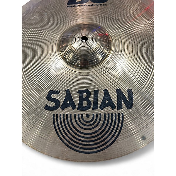 Used SABIAN 16in B8 Medium Crash Cymbal