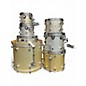 Used Pacific Drums & Percussion 7 Piece CX Series Silver Sparkle Drum Kit thumbnail