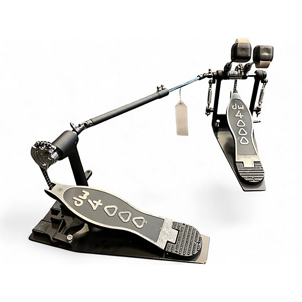 Used DW 4000 SERIES DOUBLE Double Bass Drum Pedal