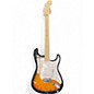 Used Squier Affinity Stratocaster 3 Tone Sunburst Solid Body Electric Guitar thumbnail