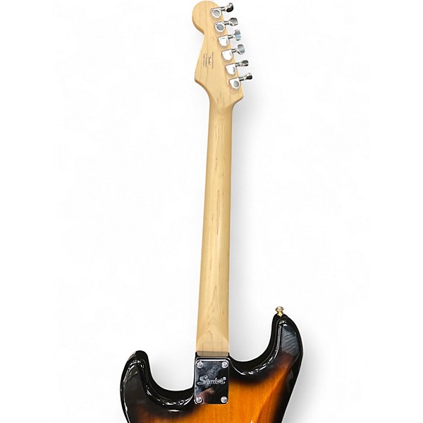 Used Squier Affinity Stratocaster 3 Tone Sunburst Solid Body Electric Guitar
