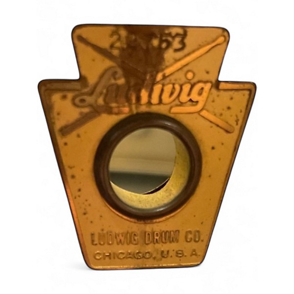 Vintage 1960s Ludwig 14in SUPER SENSITIVE KEYSTONE BADGE  CHROME OVER ALUMINUM  Drum