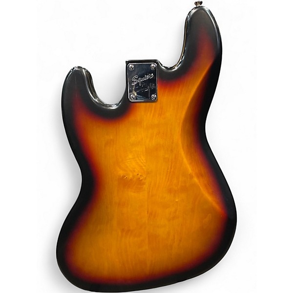 Used Squier Classic Vibe 1960S Jazz Bass 2 Color Sunburst Electric Bass Guitar