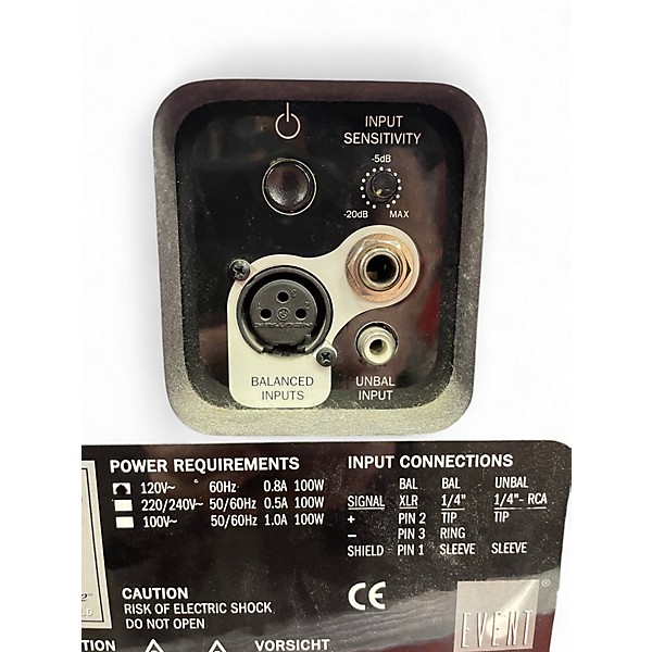 Used Event TR5 Powered Monitor