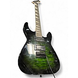 Used Jackson Dinky Standard Green Solid Body Electric Guitar
