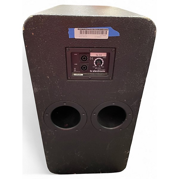 Used TC Electronic RS212 2x12 Vertical Stacking Bass Cabinet