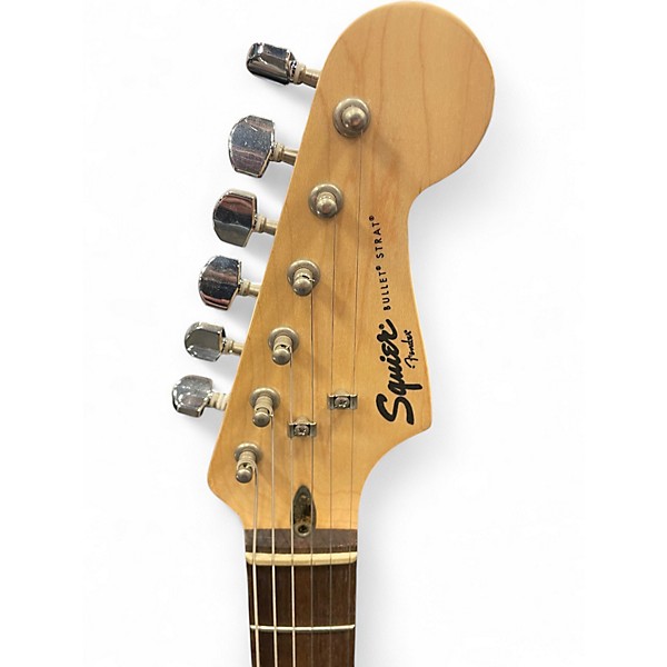 Used Squier Bullet Stratocaster Surf Green Solid Body Electric Guitar