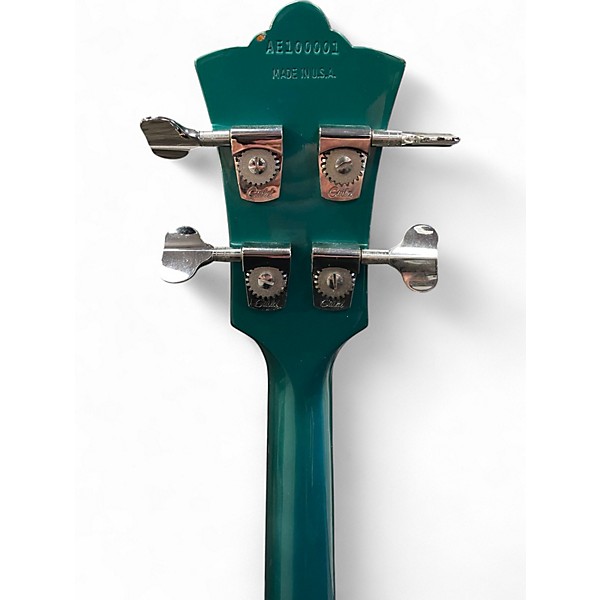 Vintage 1980s Guild SB-202 TEAL Electric Bass Guitar
