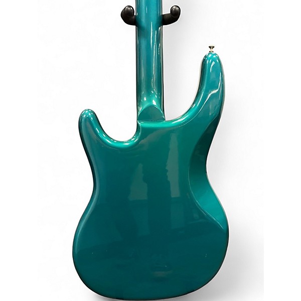 Vintage 1980s Guild SB-202 TEAL Electric Bass Guitar