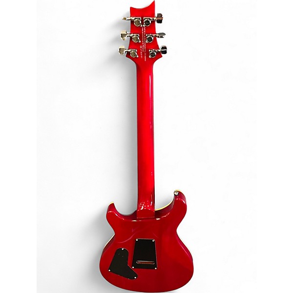 Used PRS SE Custom 24 Cherry Sunburst Solid Body Electric Guitar