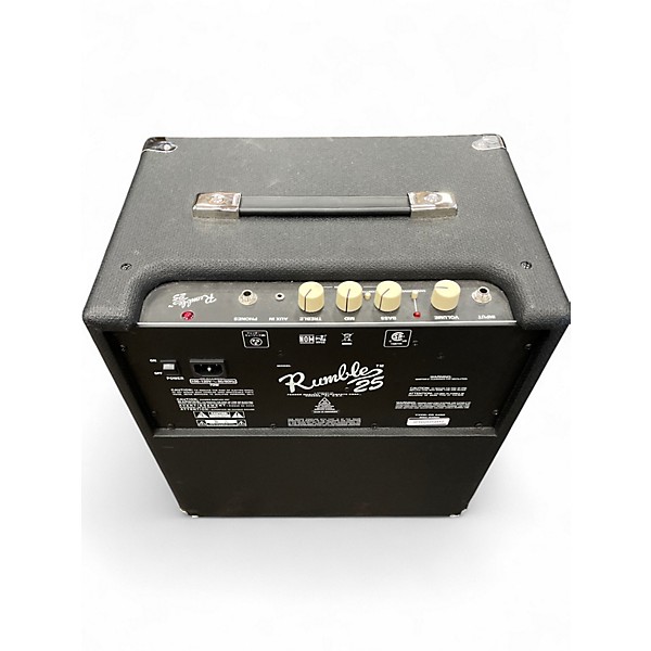 Used Fender Rumble 25 25W 1x10 Bass Combo Amp