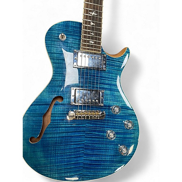 Used PRS Zach Myers Signature SE Blue Solid Body Electric Guitar