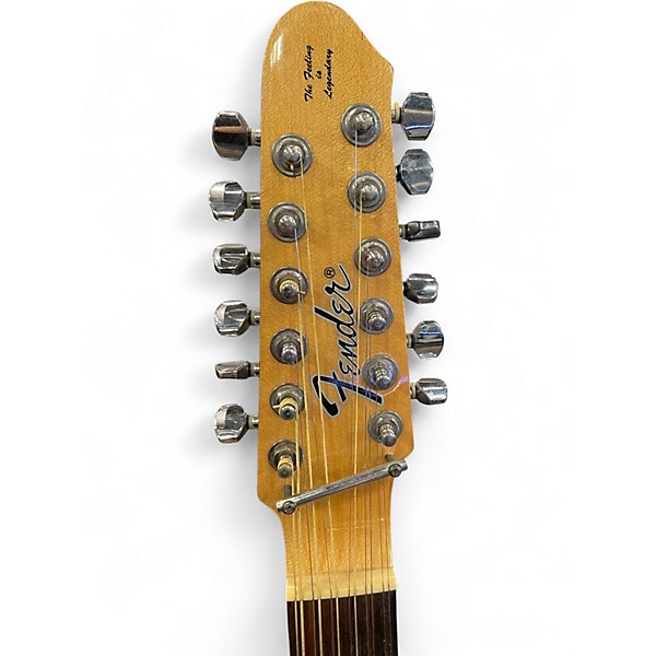 Used Fender Santa Maria Natural 12 String Acoustic Guitar