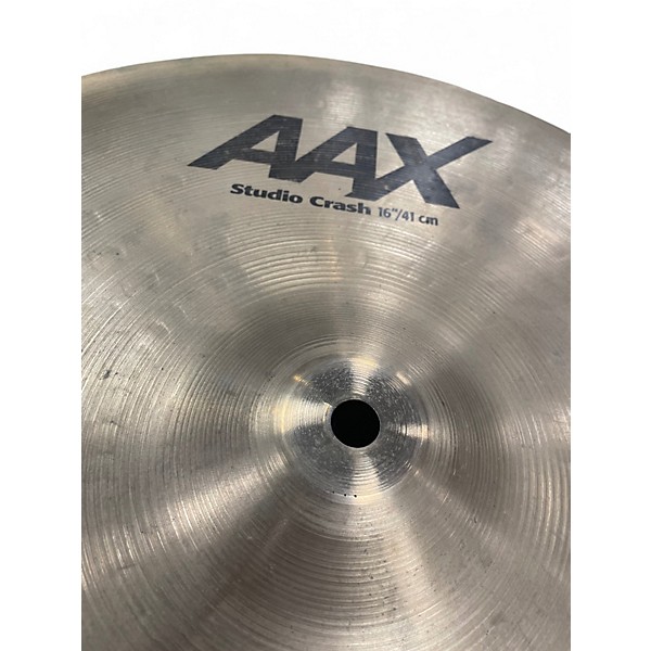 Used SABIAN 18in AAX STUDIO CRASH Cymbal