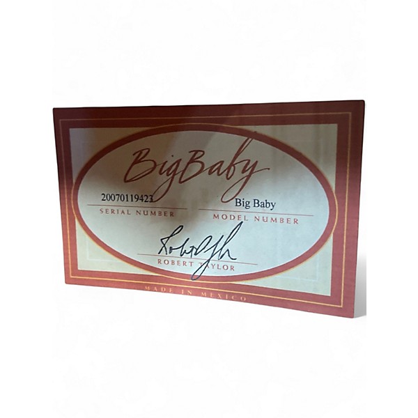 Used Taylor BBT Big Baby Natural Acoustic Guitar