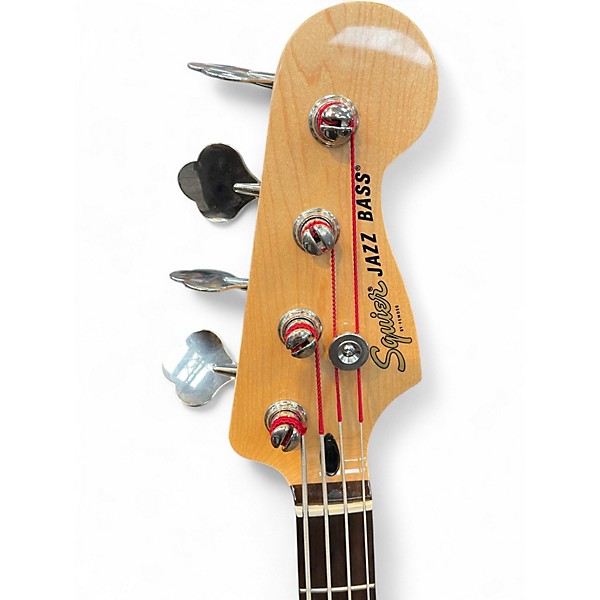 Used Squier Affinity Jazz Bass Charcoal Electric Bass Guitar