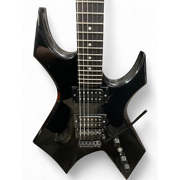 Used B.C. Rich WARLOCK SJ SERIES Black Solid Body Electric Guitar