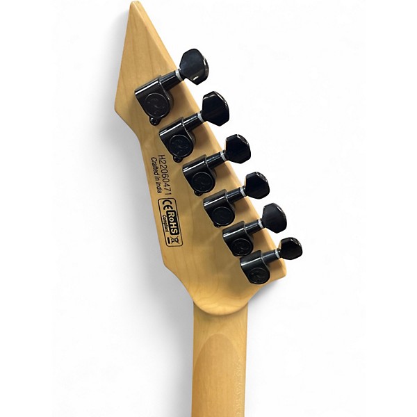 Used B.C. Rich WARLOCK SJ SERIES Black Solid Body Electric Guitar