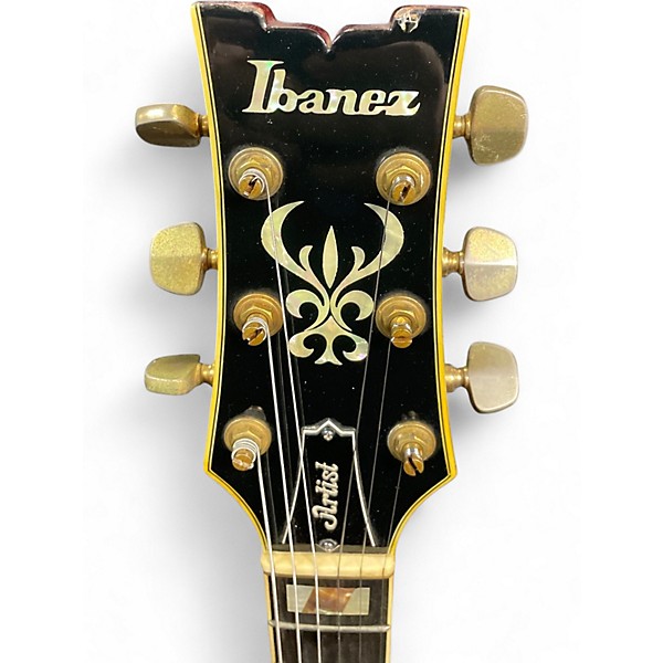 Vintage 1981 Ibanez AR300CS Cherry Sunburst Solid Body Electric Guitar