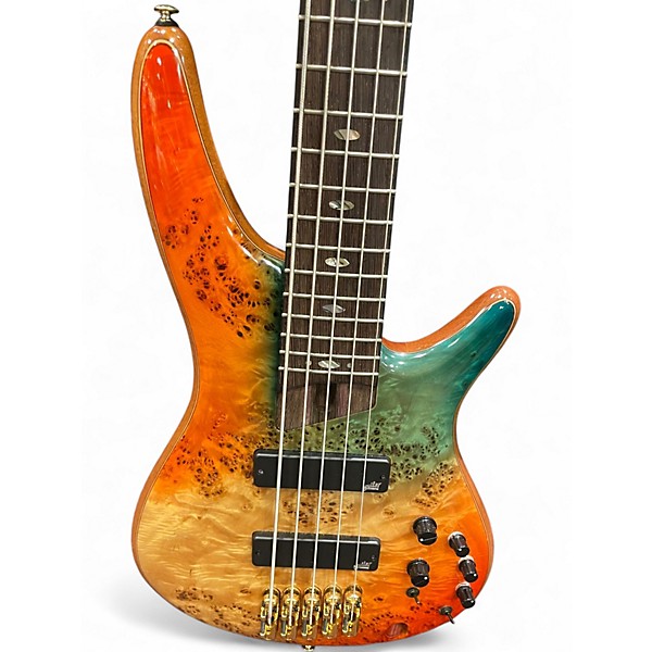 Used Ibanez SDGR 1605DWASK AUTUMN SUNSET Electric Bass Guitar