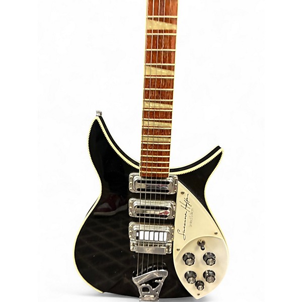 Vintage 1989 Rickenbacker Limited Edition Susanna Hoffs 350SH Ebony Solid Body Electric Guitar