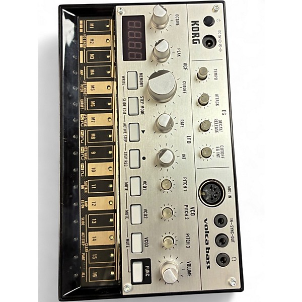 Used KORG Volca Bass Synthesizer