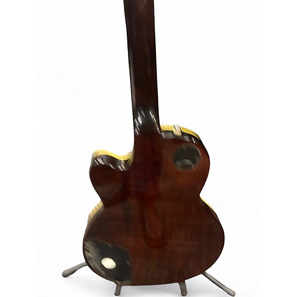 Used DeArmond M77 Red Solid Body Electric Guitar