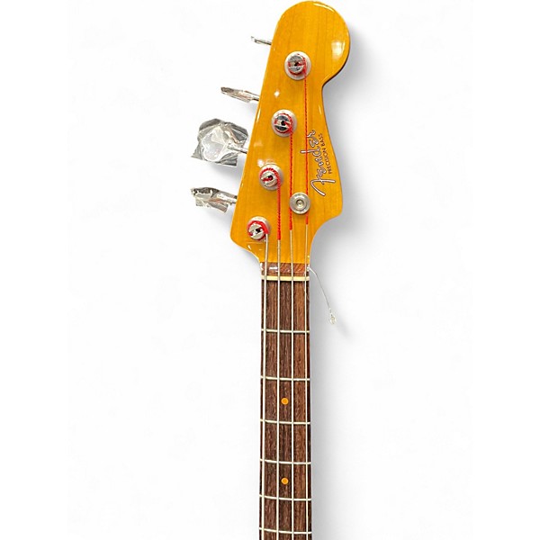 Used 2024 Fender AMERICAN VINTAGE II 1960 P BAS Olympic White Electric Bass Guitar