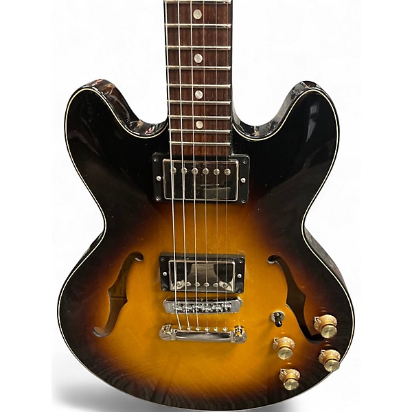 Used 2017 Gibson ES339 Studio Tobacco Sunburst Hollow Body Electric Guitar