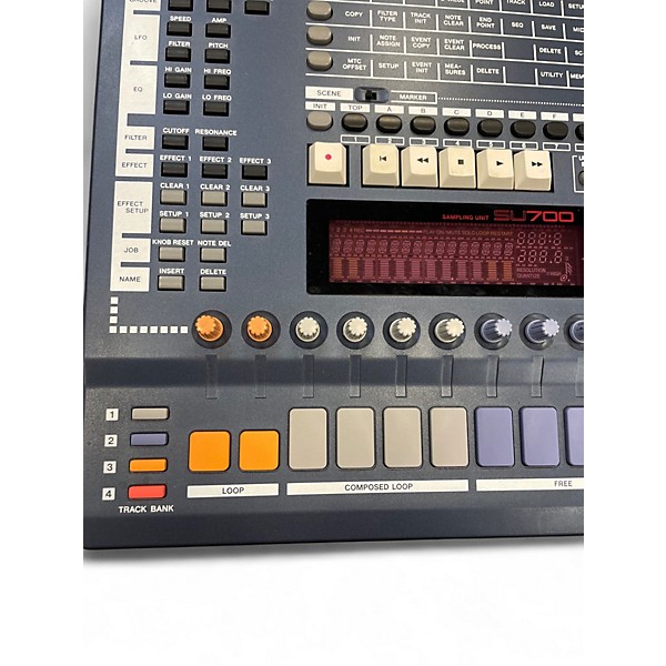 Used Yamaha SU700 Sampler & Sequencer (Malfunctioning Encoder Knob) Production Controller