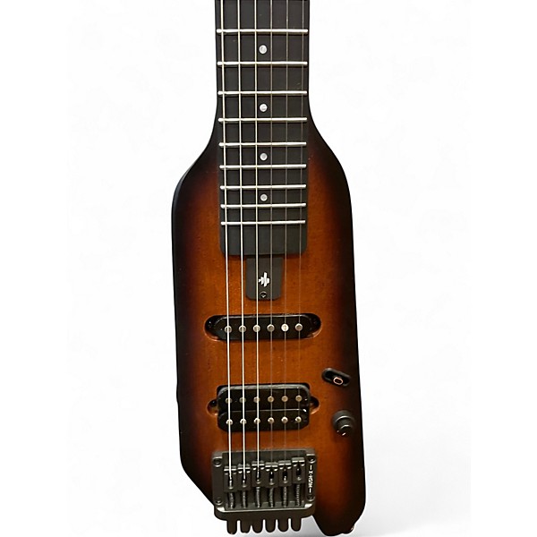 Used Donner HUSH X 2 Tone Sunburst Electric Guitar