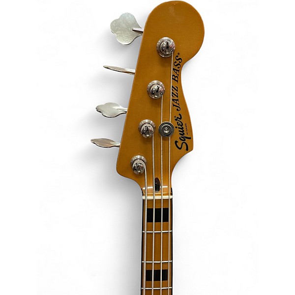 Used Squier Classic Vibe 70s Jazz Bass Antique Natural Electric Bass Guitar