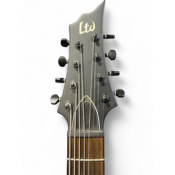 Used ESP LTD H308 Satin Black Solid Body Electric Guitar