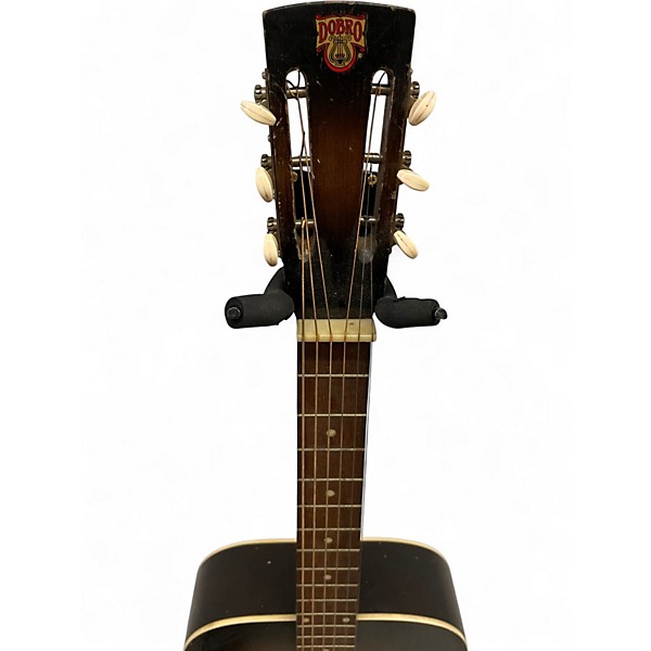 Vintage 1970s Dobro Model 60 2 Color Sunburst Acoustic Guitar