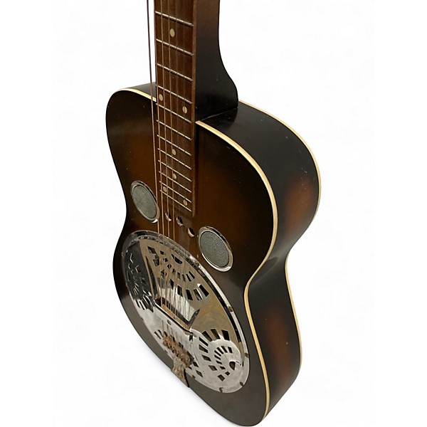 Vintage 1970s Dobro Model 60 2 Color Sunburst Acoustic Guitar