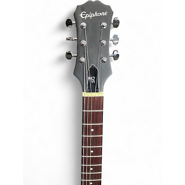Used Epiphone SG Antique Silver Burst Solid Body Electric Guitar