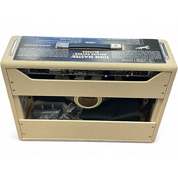 Used Fender TONE MASTER DELUXE REVERB BLONDE Guitar Combo Amp