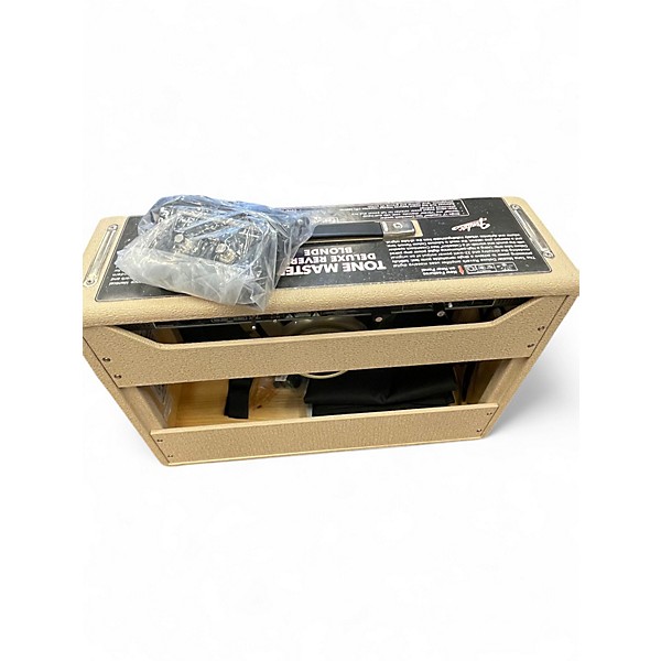 Used Fender TONE MASTER DELUXE REVERB BLONDE Guitar Combo Amp