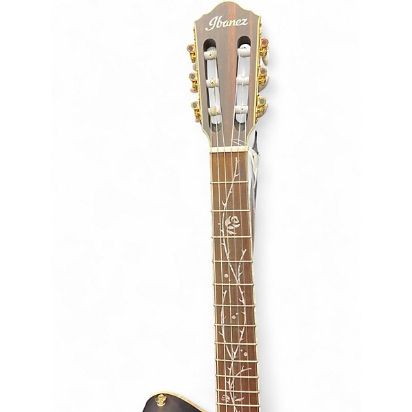 Used Ibanez TOD10N Tim Henson Signature Flat Black Classical Acoustic Electric Guitar