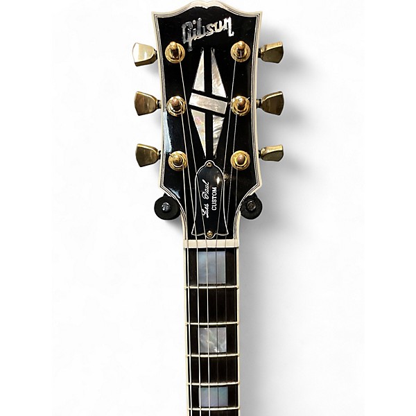 Used 2001 Gibson Les Paul Custom Wine Red Solid Body Electric Guitar