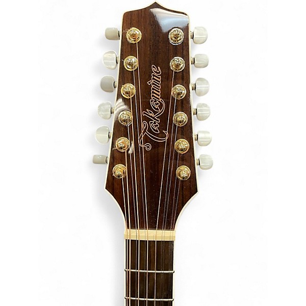 Used Takamine GJ72CE-12 Natural 12 String Acoustic Electric Guitar