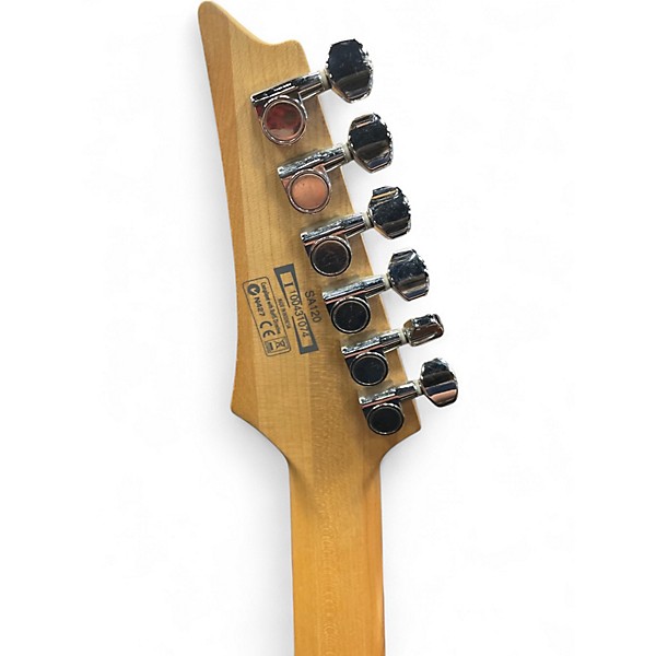 Used Ibanez SA 120 Black Solid Body Electric Guitar