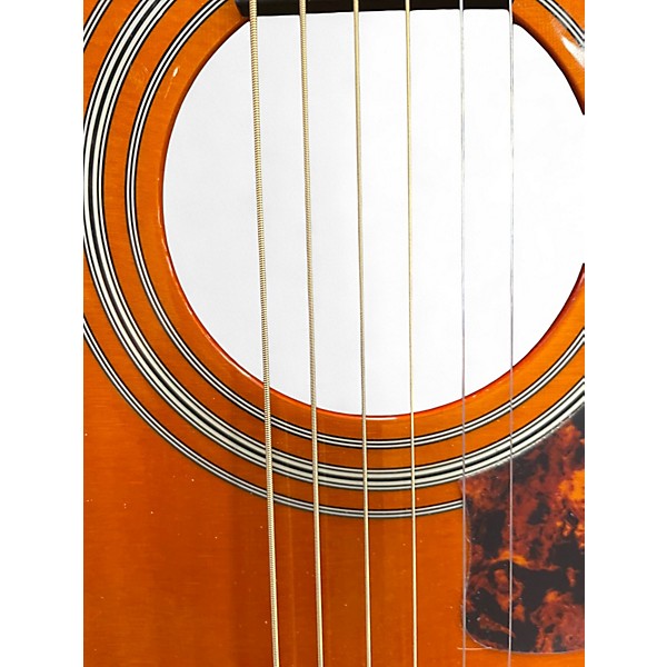 Used Epiphone MASTERBILT DR-500MCE Natural Acoustic Electric Guitar