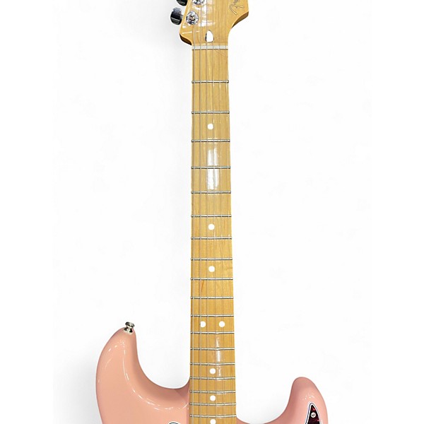 Used Fender Player Stratocaster Limited Edition 75th Anniversary Shell Pink Solid Body Electric Guitar