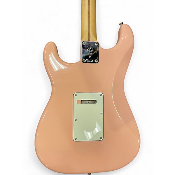 Used Fender Player Stratocaster Limited Edition 75th Anniversary Shell Pink Solid Body Electric Guitar