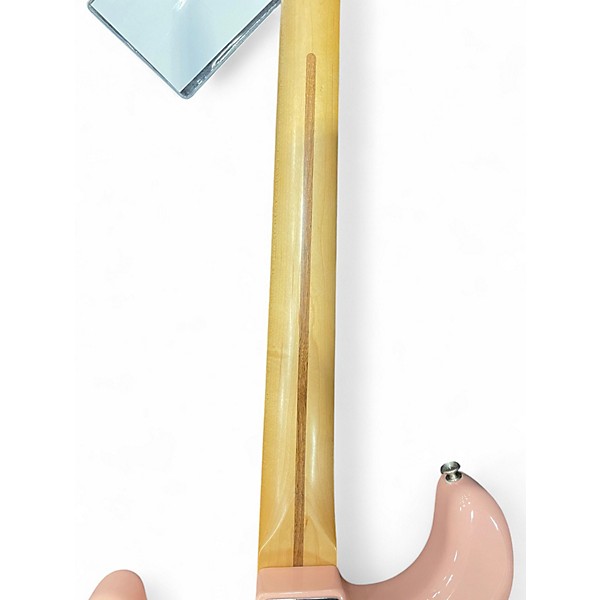 Used Fender Player Stratocaster Limited Edition 75th Anniversary Shell Pink Solid Body Electric Guitar