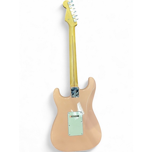 Used Fender Player Stratocaster Limited Edition 75th Anniversary Shell Pink Solid Body Electric Guitar
