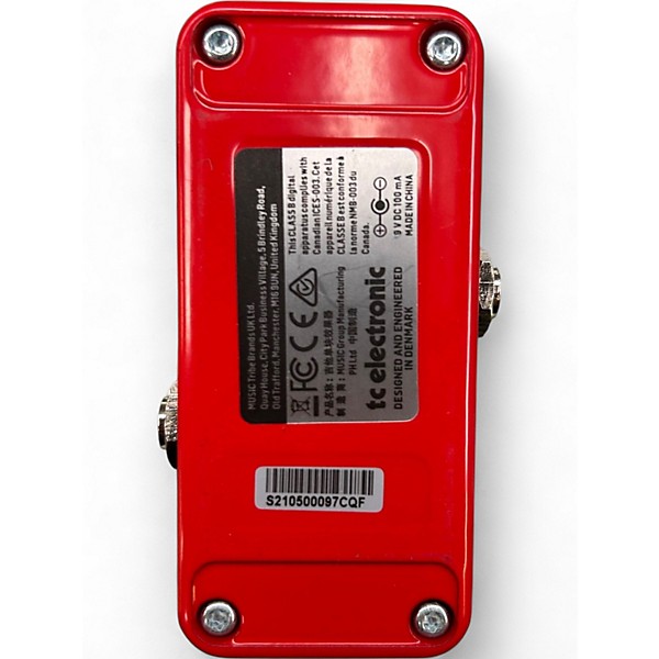 Used TC Electronic Sub N Up Mini Octaver Effect Pedal