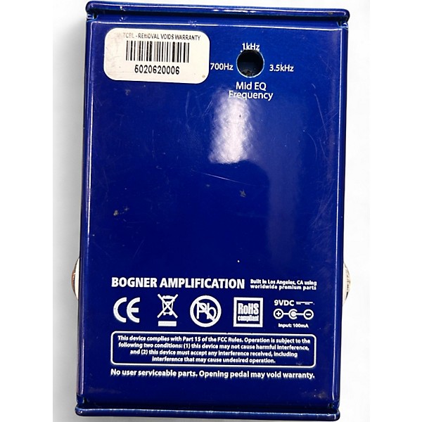 Used Bogner Ecstasy Blue Mini Effect Pedal